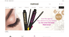 Desktop Screenshot of farmasi.com